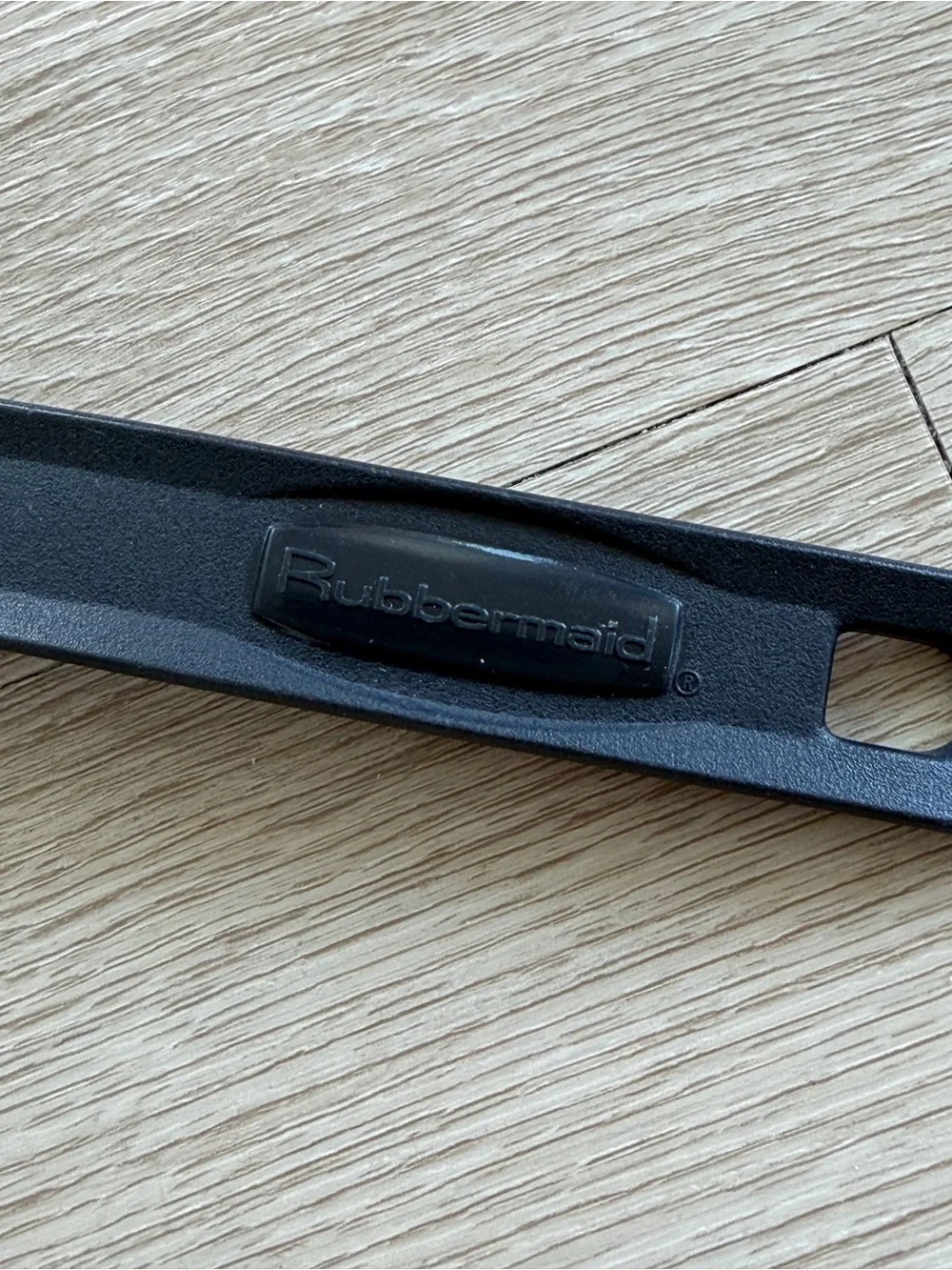 Vintage Rubbermaid Nylon Black Serving Basting Solid Spoon Black 1973 USA 13”
